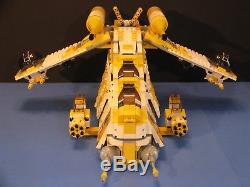 LEGO brick STAR WARS Custom MOC 7676 Yellow 327th STAR CORPS REPUBLIC GUNSHIP