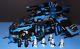 Lego Brick Star Wars Rebels Custom 7676 Black Shadow Imperial Gunship + 7 Figs