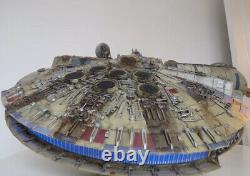 Legacy Millennium falcon battle worn custom detailing, sound effects and lights