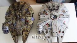 Legacy Millennium falcon battle worn custom detailing, sound effects and lights