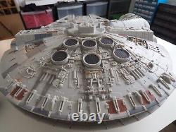 Legacy Millennium falcon battle worn custom detailing, sound effects and lights