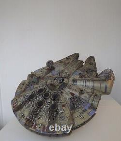 Legacy Millennium falcon battle worn custom detailing, sound effects and lights