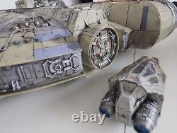 Legacy Millennium falcon battle worn custom detailing, sound effects and lights