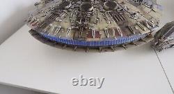 Legacy Millennium falcon battle worn custom detailing, sound effects and lights