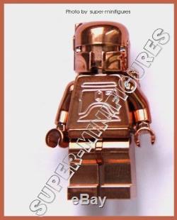Lego Boba Fett Copper chrome star wars minifigure (lego custom)