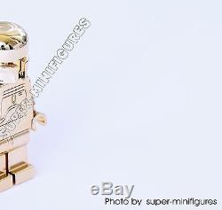 Lego Boba Fett gold chrome star wars minifigure (lego custom)