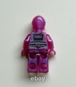 Lego Custom Star Wars GCC C-3PO Prototype Holo Droid Transparent Satin Pink LC