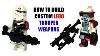 Lego Custom Weapons Tutorial Star Wars Lego Moc How To Build Star Wars Battlefront 2 Weapons