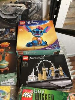 Lego Joblot Bundle Customer Returns Star Wars, Technic, Architecture RRP £919.82
