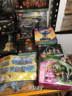 Lego Joblot Bundle Customer Returns Star Wars, Technic, Architecture RRP £919.82
