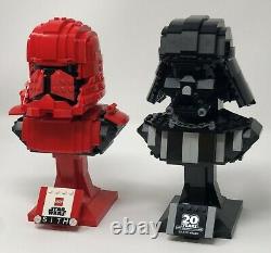 Lego Sith Trooper Bust (77901) Including Custom Display Stand