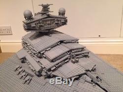 Lego Star Wars 10030 UCS Imperial Star Destroyer Custom in Light Bluish Grey