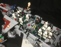 Lego Star Wars 10195 Republic Dropship AT-OT Walker 100% Complete Custom Extras