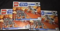 Lego Star Wars 10195 Republic Dropship AT-OT Walker 100% Complete Custom Extras