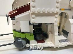 Lego Star Wars 75021 Republic Gunship (100% complete ship, 8 minifigures)
