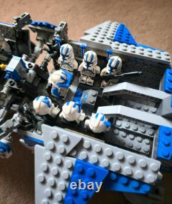 Lego Star Wars AT-OT (10195) 501st Blue Custom Genuine Build inc. Minifigures