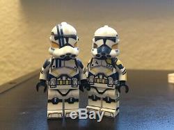 Lego Star Wars AVfigures Clone Trooper Lot Custom Decaled 501st Kyber Trooper