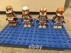 Lego Star Wars Av Figures Custom 332nd Commando Minifigure Bundle