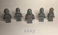 Lego Star Wars Clone Army Customs CAC Elite Clone Trooper Squad Led By Keller