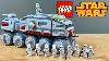 Lego Star Wars Clone Turbo Tank Custom Set Review With 10 Clones Battlepacks Net