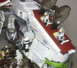 Lego Star Wars Clone Wars 75021 Republic Gunship Custom Lot 7748 8014 75206