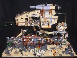 Lego Star Wars Clone Wars Custom MOC Geonosis Lot Heavy Assault Republic Gunship