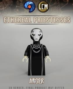 Lego Star Wars Custom Baggles Studio X LCM Ethereal Priestesses Whills 5 Pack