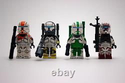 Lego Star Wars Custom Clone Commando Squad Delta Squad