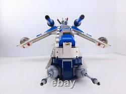 Lego Star Wars Custom MOC 501st Trim Republic Gunship Based on 7676