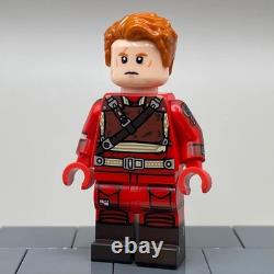 Lego Star Wars Custom Minifigure Cal Kestis Red Variant Scrappy Survivor BDM