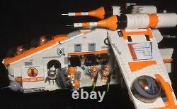 Lego Star Wars Custom Republic Gunship 75021 MOC 212th Commander Cody Orange