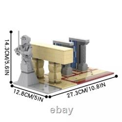 Lego Star Wars Episode 3 Order 66 Battle Diorama Custom MOC 554pcs 6 mini figs