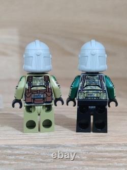 Lego Star Wars Grandpa Clone Customs Nemec and Fireball (official helmets)