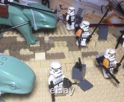 Lego Star Wars Imperial Landing Craft 7659 Custom Lot Sandtrooper Dewback 100%