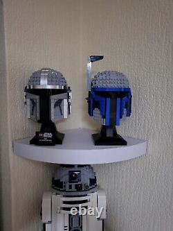 Lego Star Wars Jango Fett Helmet Custom Built With Genuine Lego Bricks