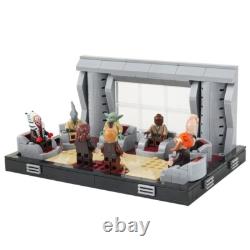Lego Star Wars Jedi Council Chambers Custom MOC Building Set 353pcs 8 Mini Figs