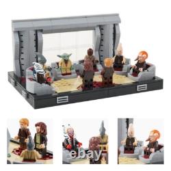 Lego Star Wars Jedi Council Chambers Custom MOC Building Set 353pcs 8 Mini Figs