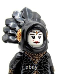 Lego Star Wars Minifigure Padme Onyx Queen LC Light Custom BricksandfigsDe GCC