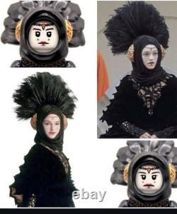 Lego Star Wars Minifigure Padme Onyx Queen LC Light Custom BricksandfigsDe GCC