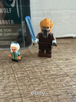 Lego Star Wars Minifigure Plo koon & Baby Ahsoka Baggles Studio Light Custom