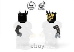 Lego Star Wars Minifigure Savage Opress Expansion & pupil head LC Light Custom