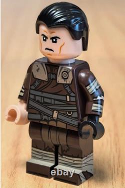Lego Star Wars Minifigure Starkiller The Secret Disciple Brown GCC LC Custom