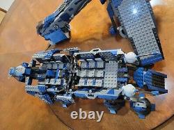 Lego Star Wars Republic Custom Clone Dropship with AT-OT Walker (10195)