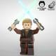 Lego Star Wars The Chosen Apprentice Custom Minifigure Light Customs Lc Gcc