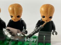 Lego Star Wars custom Mos Eisley band Lego parts custom heads