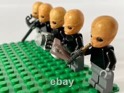 Lego Star Wars custom Mos Eisley band Lego parts custom heads