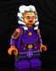 Lego Star Wars Minifigure Ahsoka Tano Cw Variant (1/100) Obt Lc Light Customs