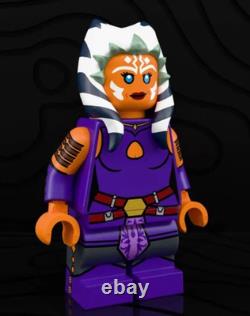 Lego Star Wars minifigure Ahsoka Tano CW Variant (1/100) OBT LC Light Customs