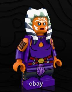 Lego Star Wars minifigure Ahsoka Tano CW Variant (1/100) OBT LC Light Customs