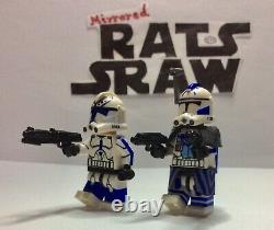 Lego Star Wars minifigures Clone Custom Troopers General Skywalkers 501st
